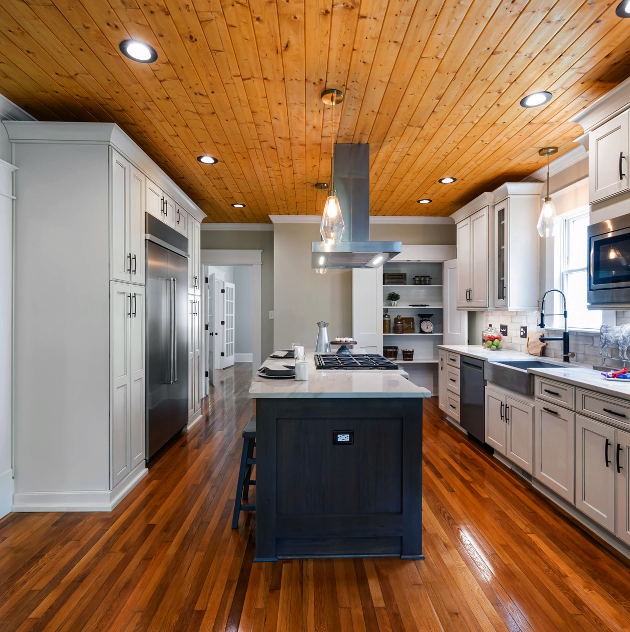 Kitchen remodel example from Y&R Construction 