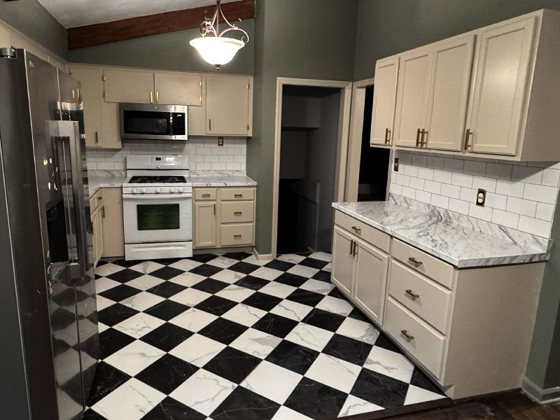 Kitchen remodel example from Y&R Construction 